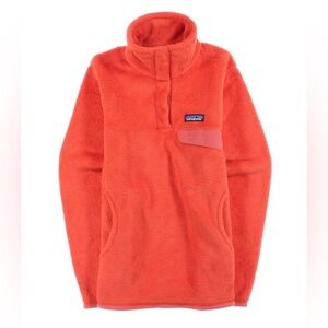 Patagonia Re-Tool Snap-T Pullover (Spiced Coral/XL)